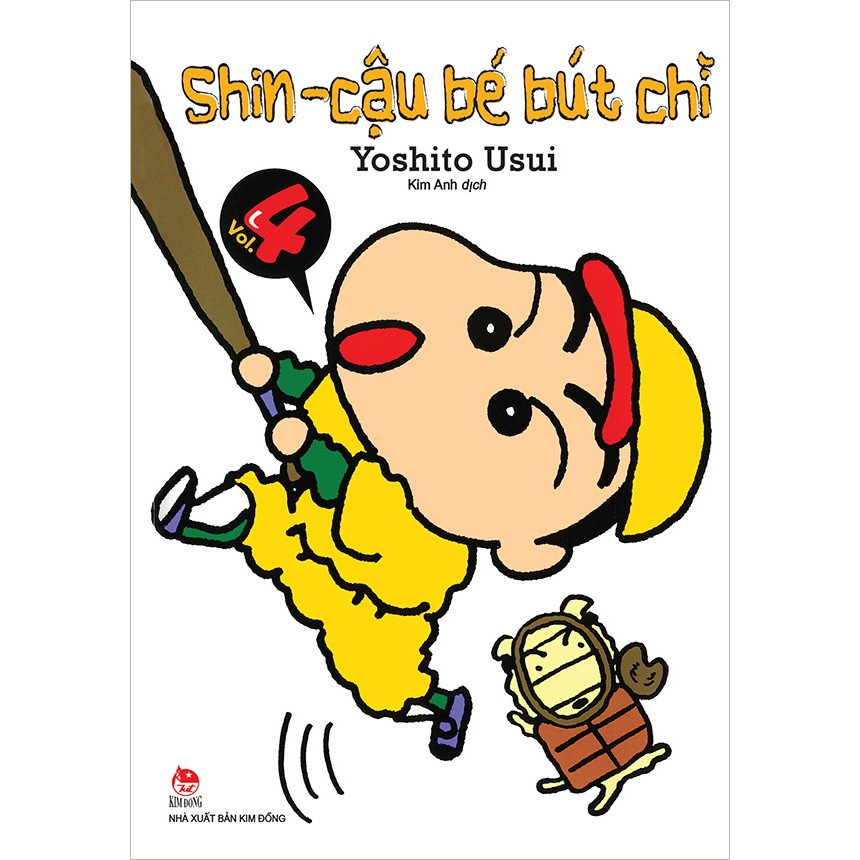 Truyện tranh Shin - Tập 4 - Cậu bé bút chì - NXB Kim Đồng