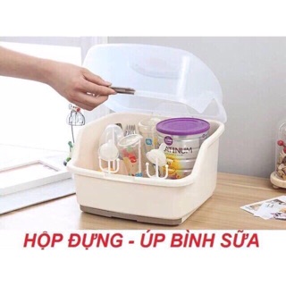 Hộp đựng úp bình sữa cao cấp