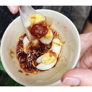 Bánh Tráng Sốt Me Trứng Cút