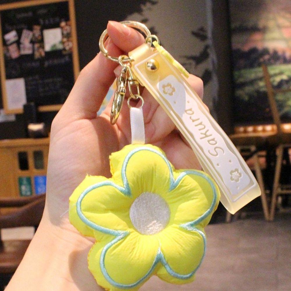 LANFY Móc Khóa Hình Bông Hoa Nhỏ Xinh Xắn