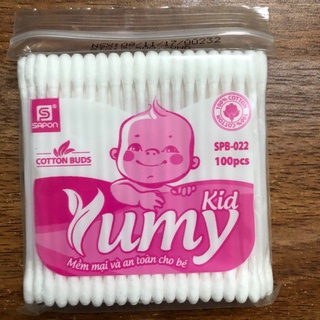 Tăm bông yumy gói 100 cái
