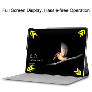 For Microsoft Surface Go 10 inch Tablet Flip PU+Leather Stand Case Cover