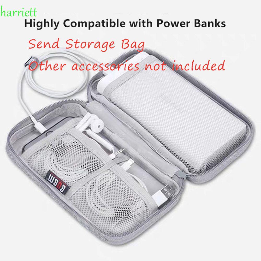 Túi đựng bảo vệ dây cáp/sạc dự phòng/tai nghe mini siêu bền tiện dụng mang đi du lịch