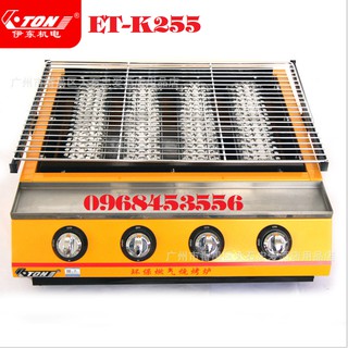 Bếp nướng bbq 4 họng dài et-k255
