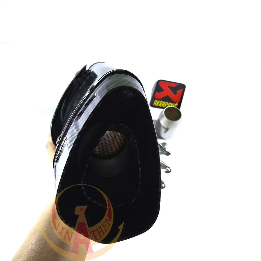 Pô AK R1 - Pô akrapovic Full Carbon nhập khẩu hàng Xịn Tem Khắc Laser