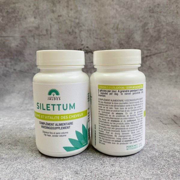 [ Thuần chay] Viên uống mọc tóc Jaldes Silettum Hair Volume and Vitality 3 x 60 Capsules