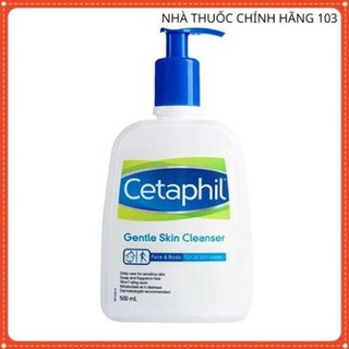 Sữa Rửa Mặt Cetaphil Gentle Skin Cleanser –chăm sóc da mụn, làm khô nhân mụn, làm liền sẹo và hỗ trợ làm mờ thâm