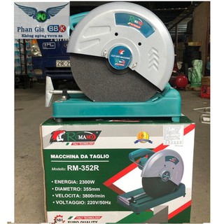 Máy cắt sắt bàn Romano RM-352R 2300W, máy cắt sắt 355mm