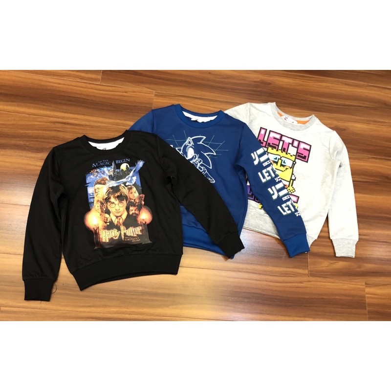 Áo nỉ da cá bé trai sz 6/8-14/16