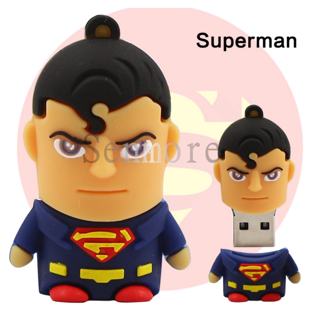 Usb 2.0 1GB 8GB 16GB 32GB 64GB 128GB Hình Hoạt Hình Siêu Anh Hùng