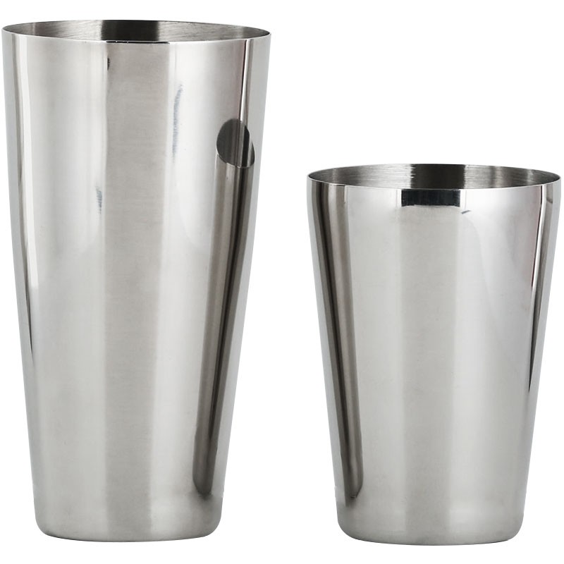 [Sỉ] Bình lắc 2 mảnh làm cocktail bằng inox 304 750/600ML phong cách Boston shaker bar dày dặn cao cấp đẹp