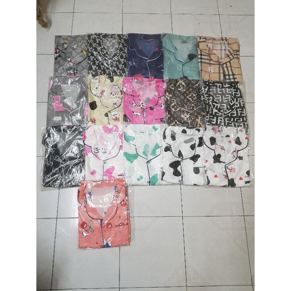 Pijama tay cộc quần dài giá tại xưởng chọn mẫu