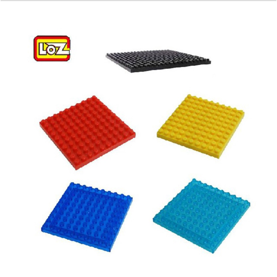 Búa, Chân Đế Để Mô Hình Lego Thông Minh Hình Tròn, Vuống 4cm, Vuông 8cm LT134