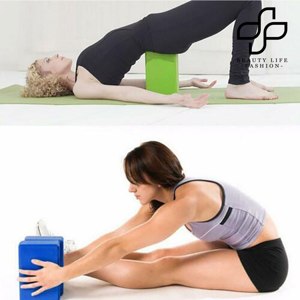BEA-SPORT Non-Slip Yoga Pilate Block Foam Brick Body Fitness Exercise Tool