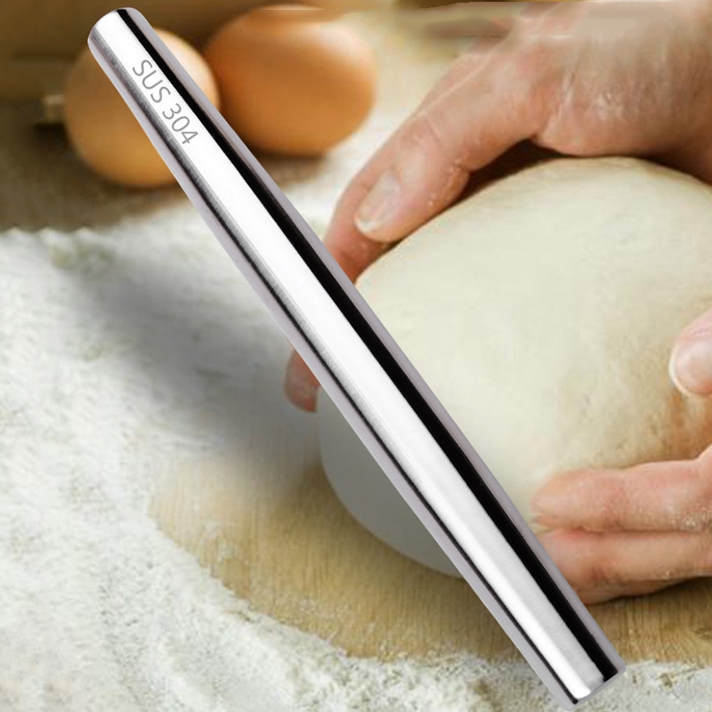 Cây lăn bột bằng thép không gỉ 304