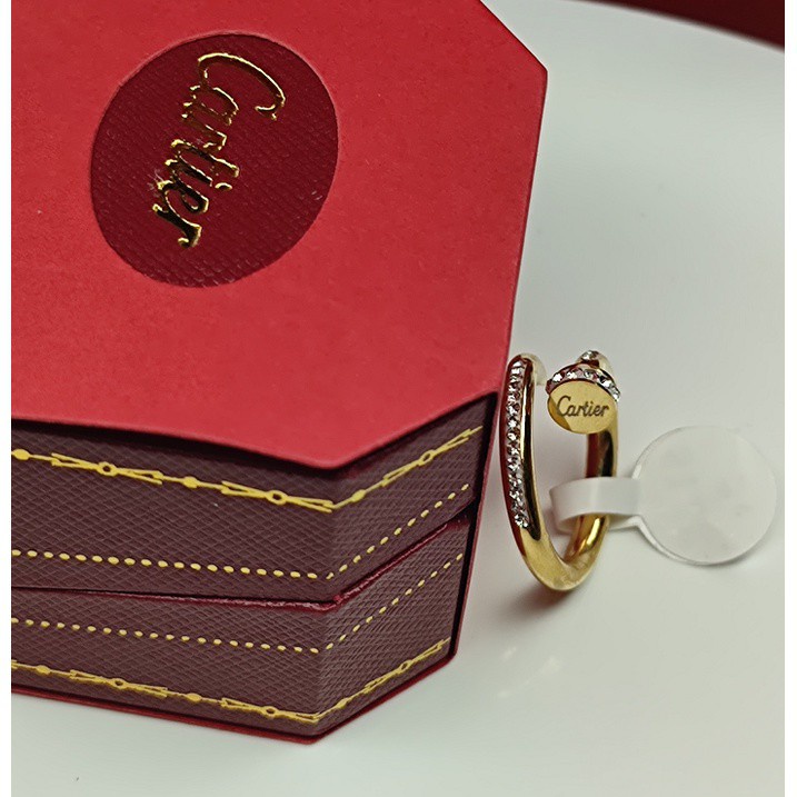 Hàng Mới Về Nhẫn Kim Cương Vàng Hồng Thời Trang Năm 2021