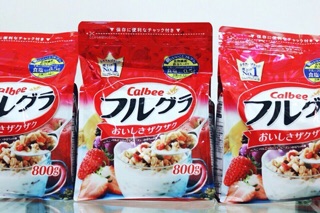 NGŨ CỐC HOA QUẢ CALBEE NHẬT 800G