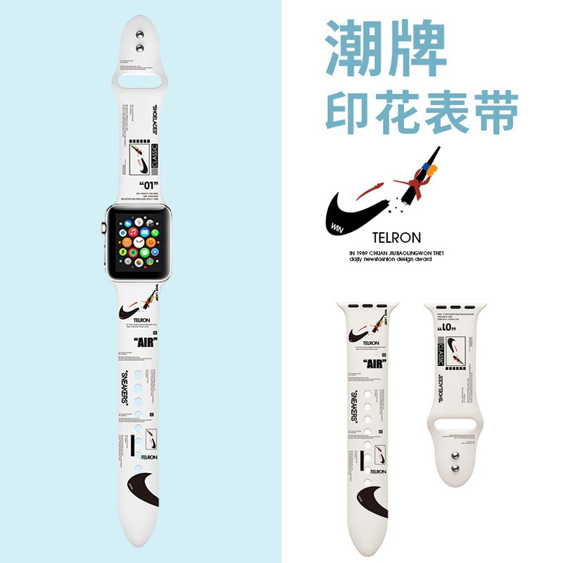 Dây Đồng Hồ Silicone apple watch strap 40mm 44mm 38mm 42mm Mềm Cho iwatch 6 se 5 4 3 2 1 T500 / U78 Plus / T600S / W26 / W46 / Ft50 / F10 / Watch 6