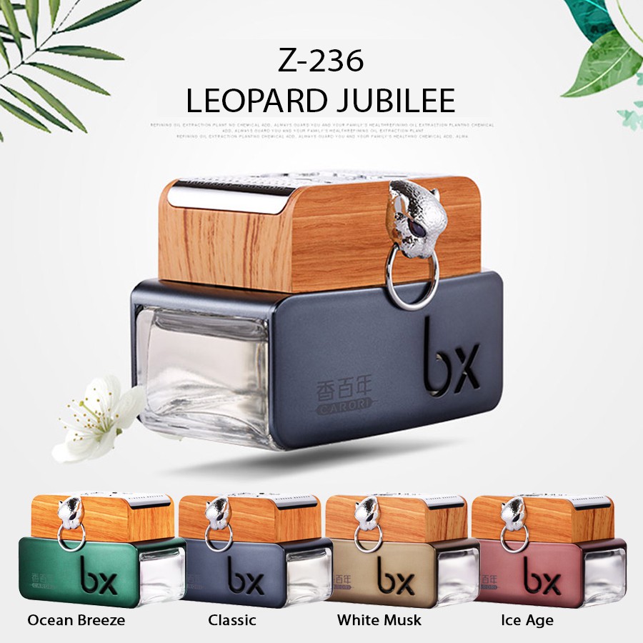 [Mã BMBAU50 giảm 10% đơn 99k] Nước Hoa Ô Tô CARORI Leopard Jubilee Z2363 White Musk 60ml Nhập Khẩu Chính Hãng