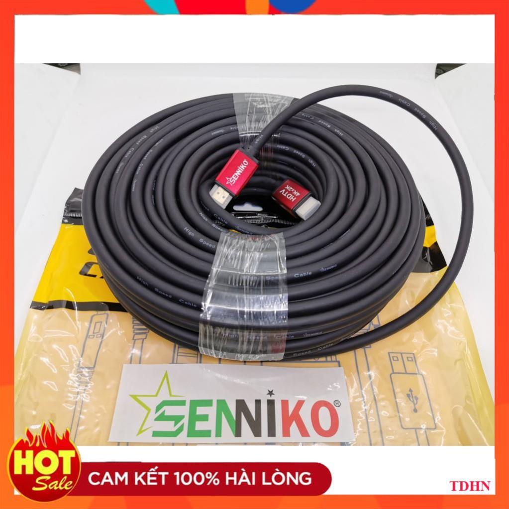 [Hãng] Cáp HDMI 15M SENNIKO 2.0 hỗ trợ 3D, 4K Chính hãng Bảo hành 1 năm
