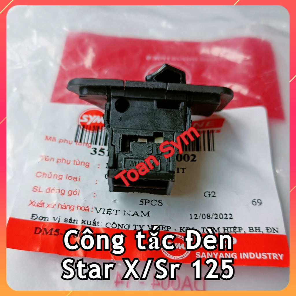 Công tắc đèn xe Star X/Sr 125 Chính Hãng SYM