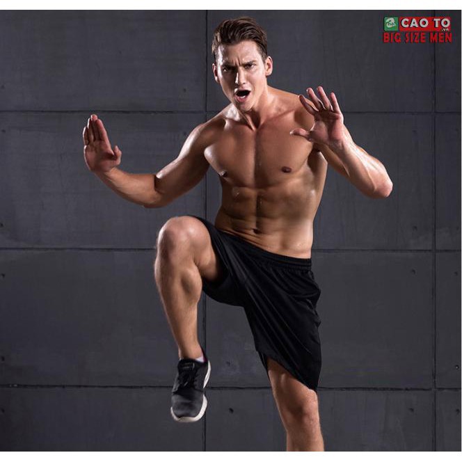 Quần Đùi Nam Big Size 💖FREESHIP💖 Quần Short Thun Nam 4 ChIều Co Giãn Đen Size Lớn XL 2XL 3XL 4XL 5XL | BigBuy360 - bigbuy360.vn