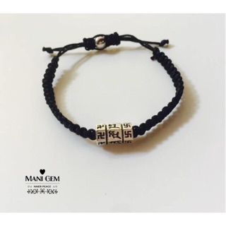 Dây đeo may mắn charm khắc kinh Phật