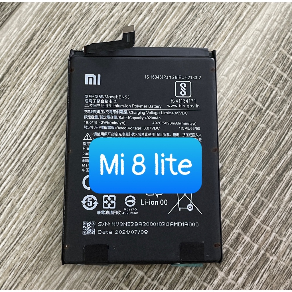 pin xiaomi BM3J / Mi 8 lite - pin zin 3350mAh