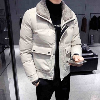 ( Mã VVG99 Giảm 30k Cho Đơn Hàng Từ 200k) ÁO KHOÁC PHAO NAM PHỐI CỔ LÔNG 2019.