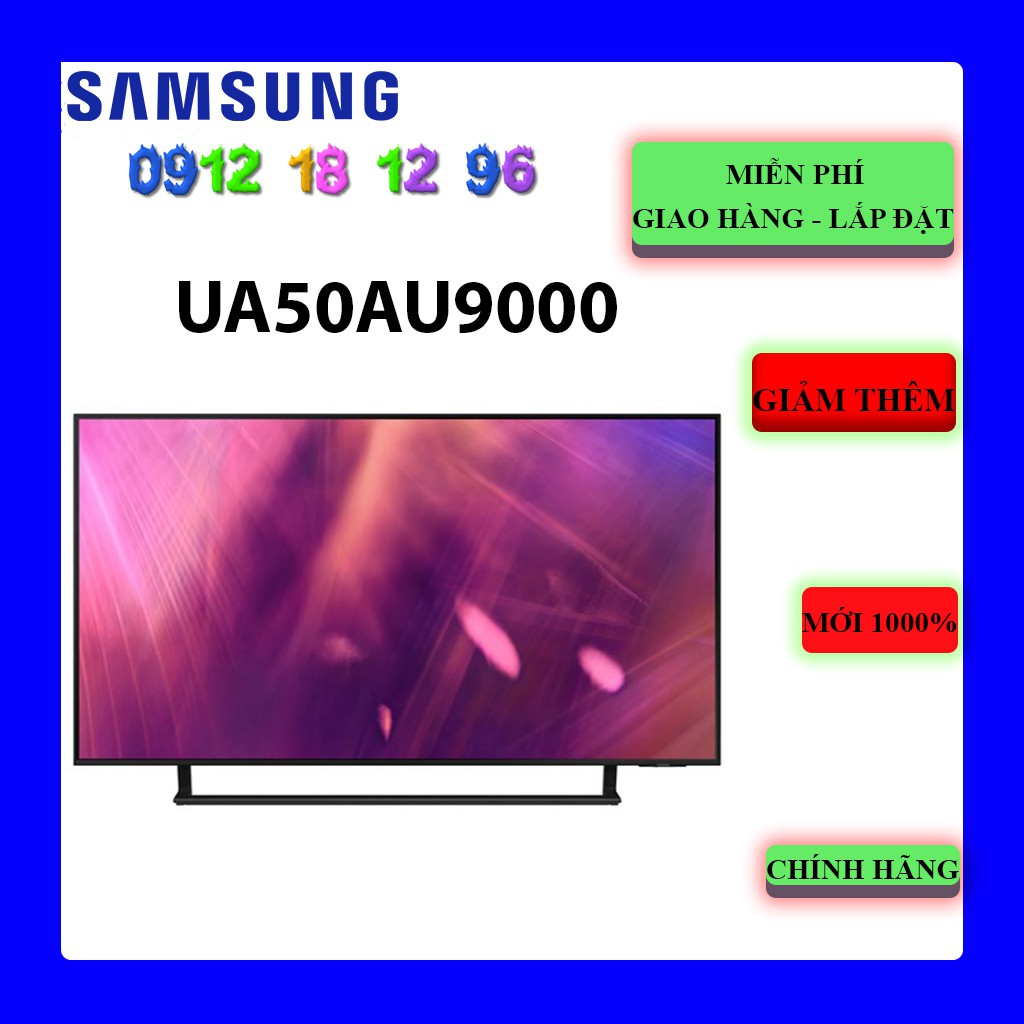 FREESHIP _ Smart Tivi Samsung UA50AU9000 4K 50 inch | 50AU9000