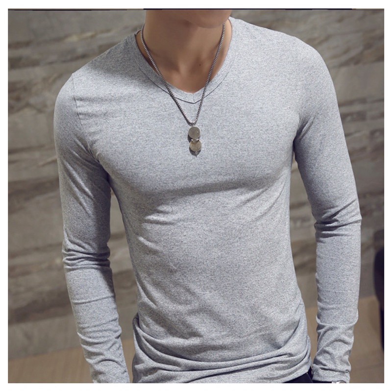 Áo thun dài tay nam - áo  thu đông nam mẫu mới 2020 | BigBuy360 - bigbuy360.vn