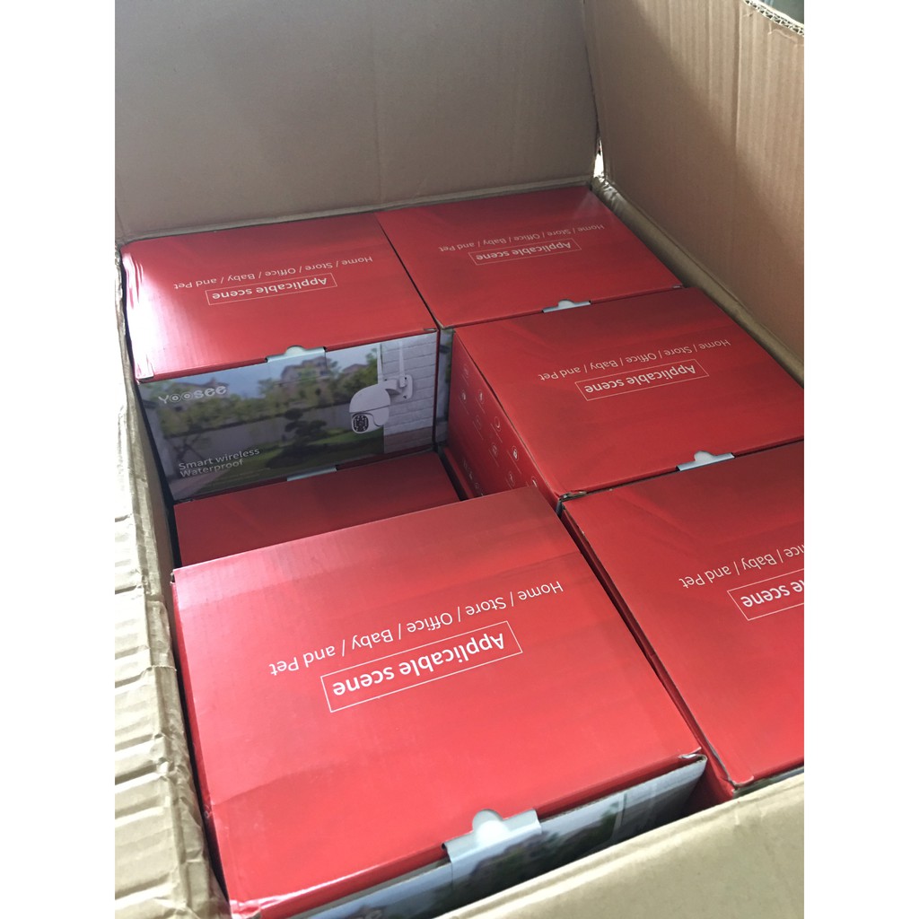 Camera Yoosee ngoài trời Xoay 360 độ PTZ 10 Led FHD 1080P | BigBuy360 - bigbuy360.vn