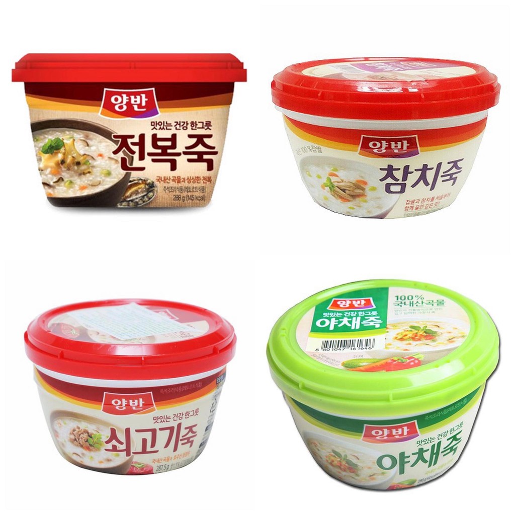 Cháo Ăn Liền Yangban Rice Porridge 287.5g( Product From Korea)