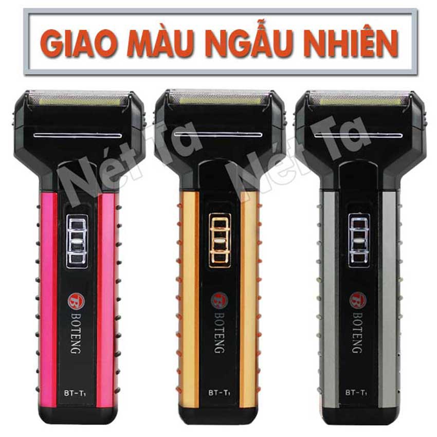 Máy cạo râu, tông đơ cắt tóc BOTENG BT-T1-B đa năng 2in1