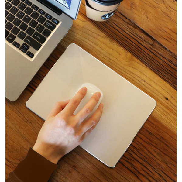 ✅Miếng Lót Chuột Nhôm nguyên khối, Tấm lót chuột Mouse pad Aluminum cỡ lớn gaming cao cấp