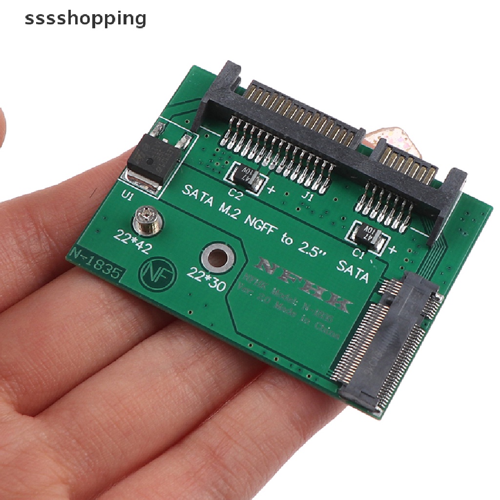 [sssshopping] M.2 NGFF ssd solid state hard disk to half high 2.5 inch sata3 adapter card [new] | BigBuy360 - bigbuy360.vn
