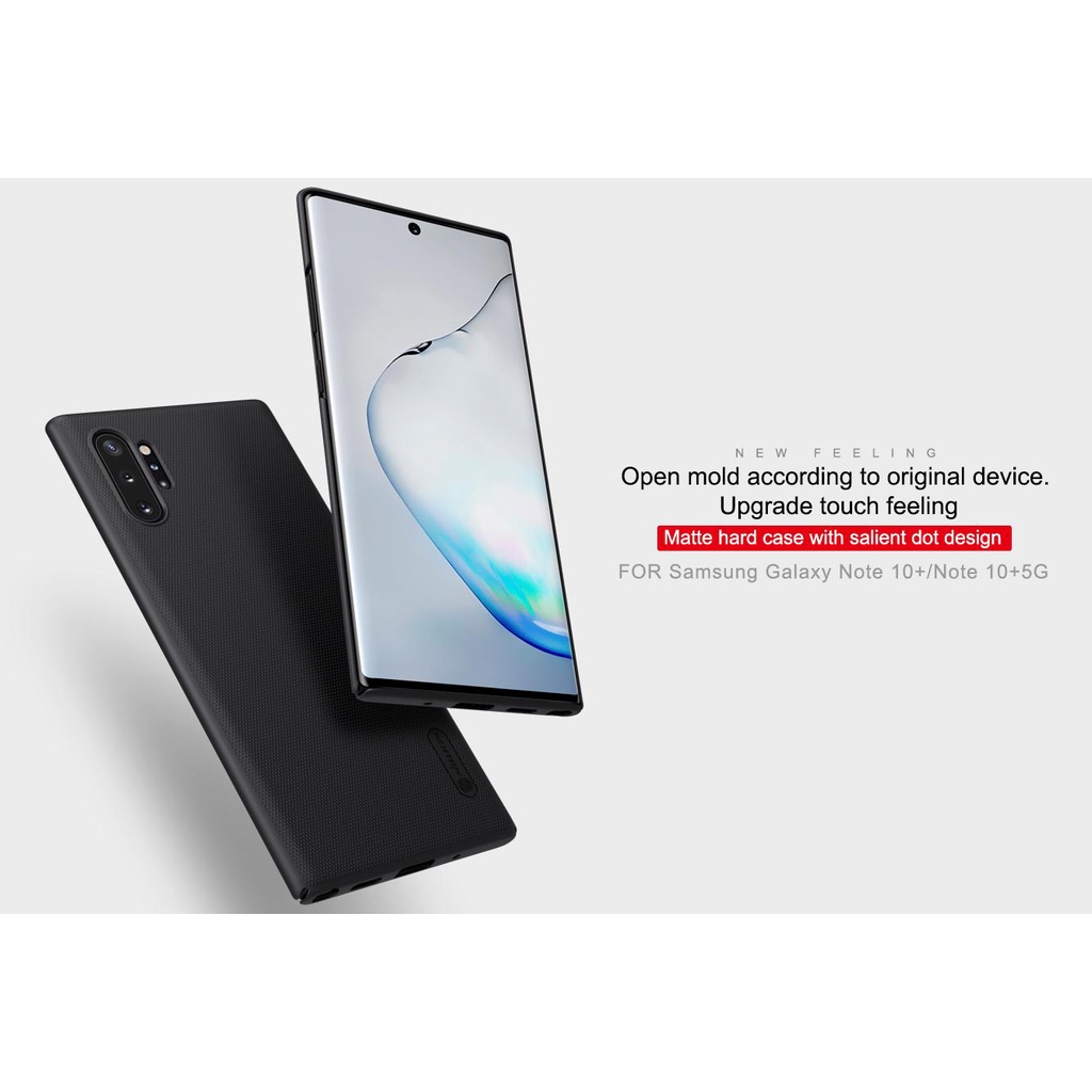 Ốp Lưng Nillkin Sần Cho Samsung Galaxy Note 10 Plus, Ốp Lưng Cứng Nillkin Sần Cho Galaxy Note 10 Plus 5G. Filo Shop