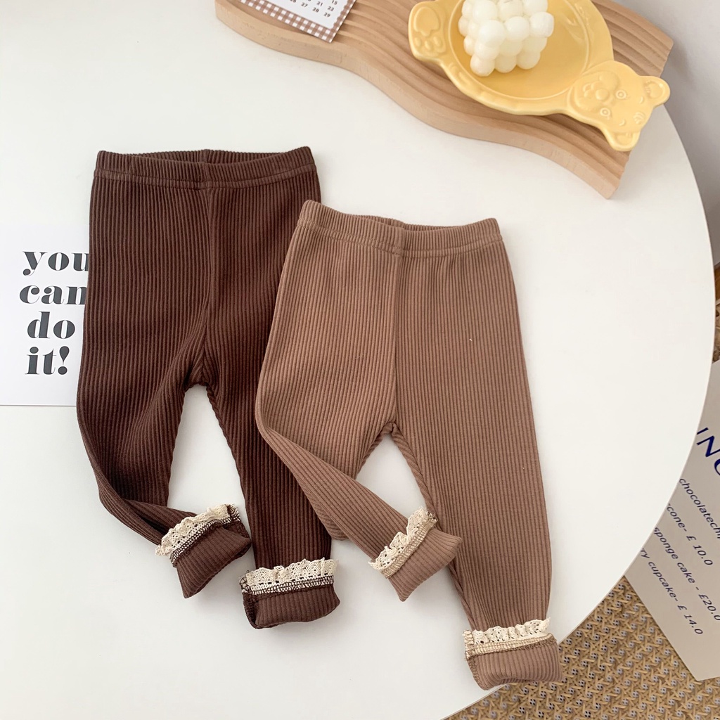 Quần dài ren công chúa cho bé gái sơ sinh