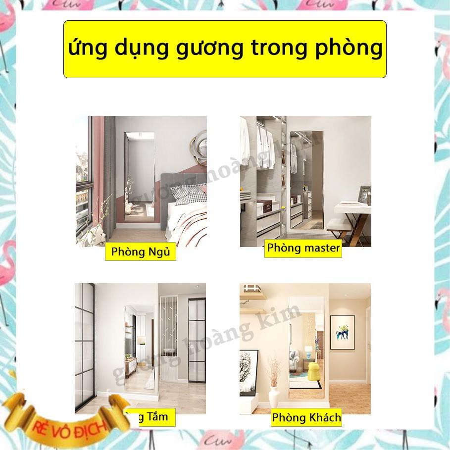 ( giá Sỉ ) Gương soi toàn thân treo tường cao cấp kích thước 40x120 cm & 50x120 cm - guonghoangkim Mirror