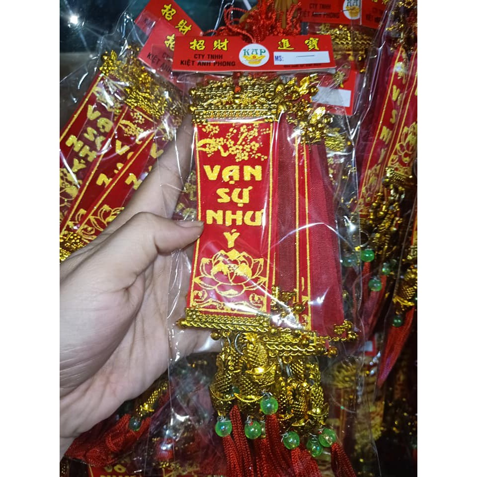 LIỄNG  vải TREO CHÚC MỪNG TRANG TRÍ NGÀY TẾT