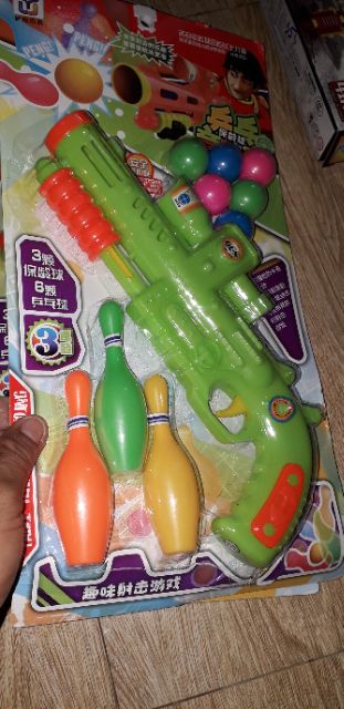 Mô hình tập bắn boowling bằng nhựa