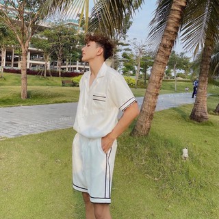 Set sơ mi nam cổ vest