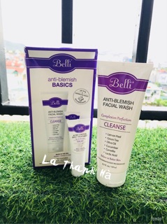 Sữa rửa mặt ngăn ngừa mụn Belli