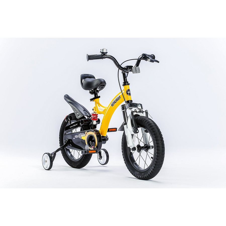 [NHẬP MÃ MYKINGBI TRỢ SHIP 150K] Xe đạp trẻ em Flying Bear màu vàng Size 16 inch RB16B-9/YELLOW Cho Bé Từ 4 Đến 7 Tuổi