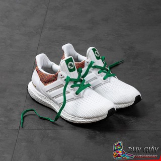 (SALE SỐC - Video ảnh thật ) Giày Sneaker Thể Thao Ultra Boost 4.0 Trắng Xanh - Shop Duy Giày .