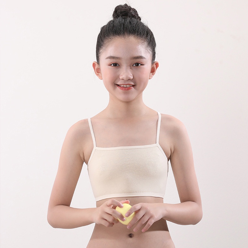 Áo Ngực Mỏng Thoáng Khí Chống Chảy Xệ Dành Cho Bé Gái 7-13 Tuổi