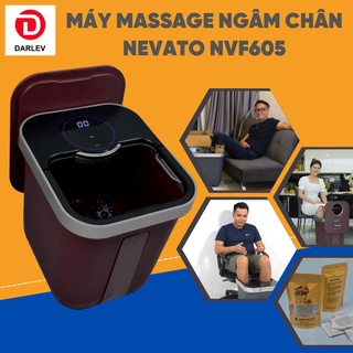 Bồn Ngâm Chân Massage Diệt Khuẩn Thông Minh Nevato NVF605 Công Suất thumbnail