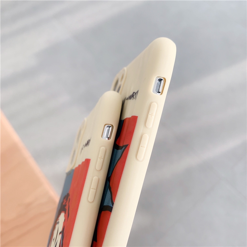 Ốp điện thoại hình vui nhộn cho IPhone 11 11pro max XSmax XR 6 7 8 6Plus 8plus | BigBuy360 - bigbuy360.vn