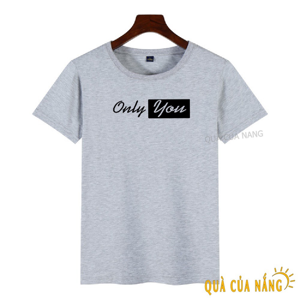 Áo Thun Nữ Tay Ngắn Only You Dễ Thương AT-037 Dễ Phối Trang Phục | BigBuy360 - bigbuy360.vn