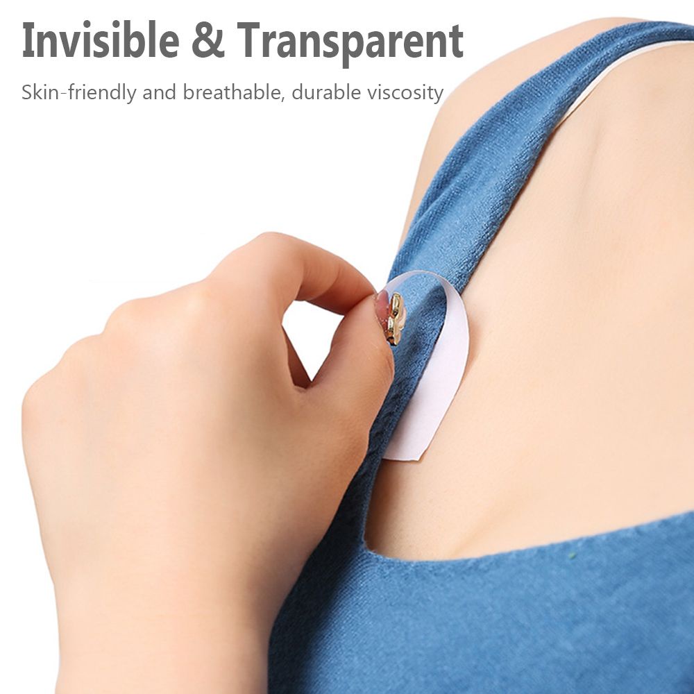 Băng keo dán hai mặt trong suốt cố định đầm/quần áo chống trượt tiện dụng cho nữ